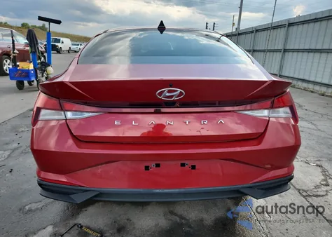 2022 Hyundai Elantra Sel z USA, uszkodzony, nr VIN KMHLS4AG3NU264867